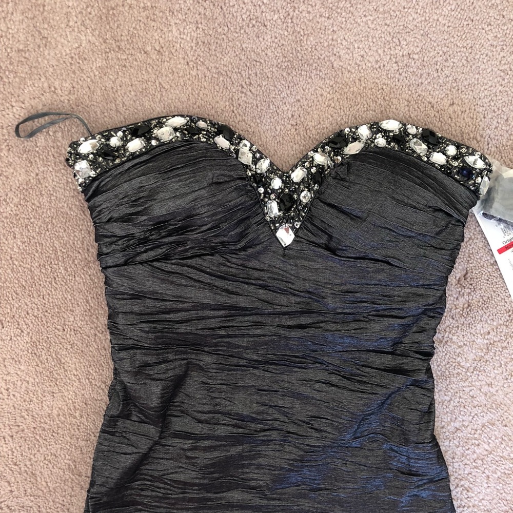 Grey Cocktail Dress